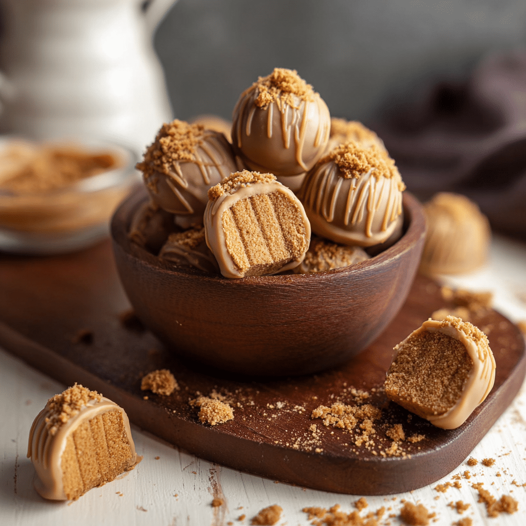 Biscoff Truffle Bites