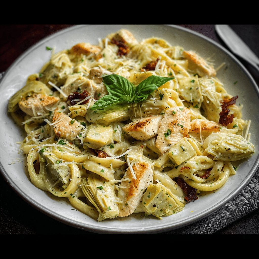 Chicken Artichoke Pasta