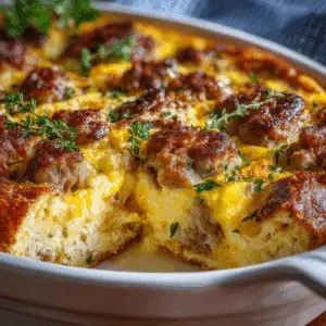 Sausage Breakfast Casserole for Brunch