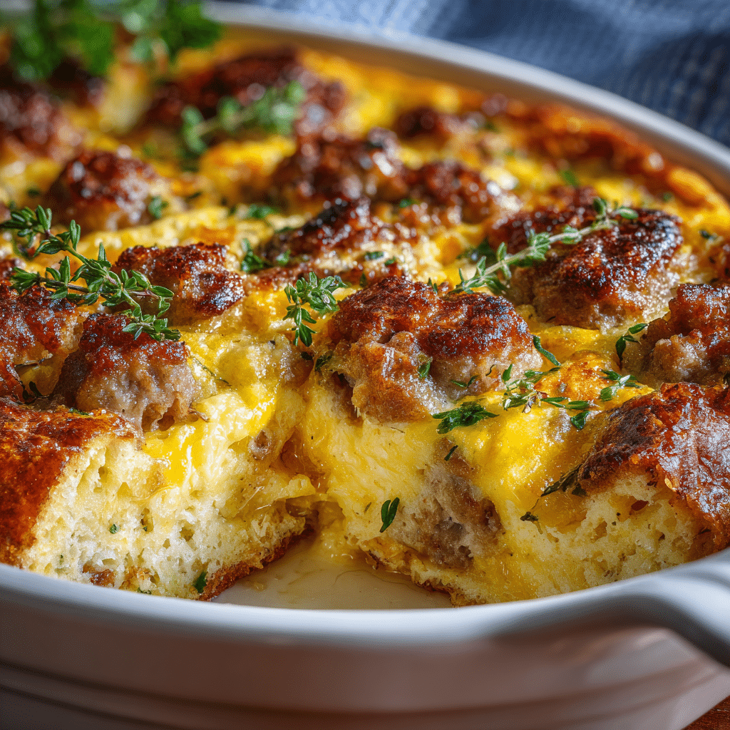 Sausage Breakfast Casserole for Brunch