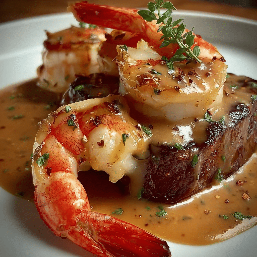 Shrimp Lobster Steak Sauce
