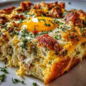 Turkey and Egg Breakfast Casserole