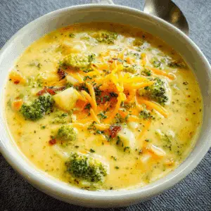 Broccoli Potato Cheese Soup