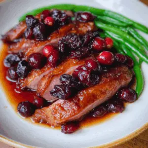 Cranberry Duck Breasts