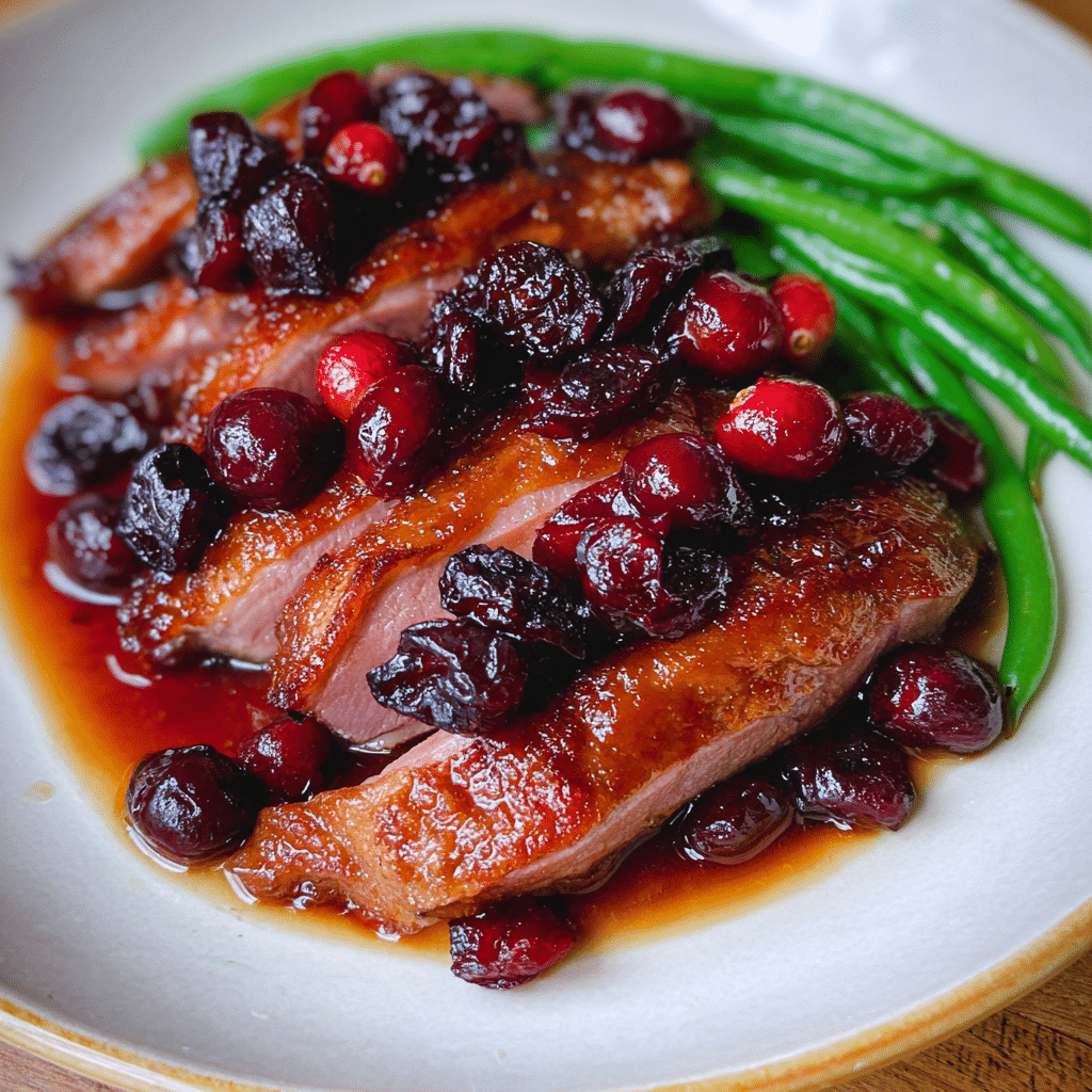 Cranberry Duck Breasts