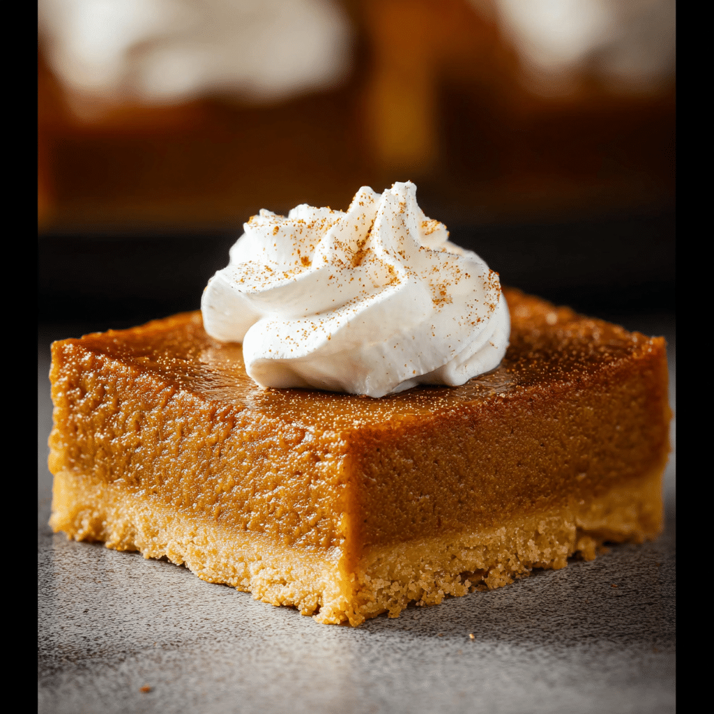 Pumpkin Pie Bars