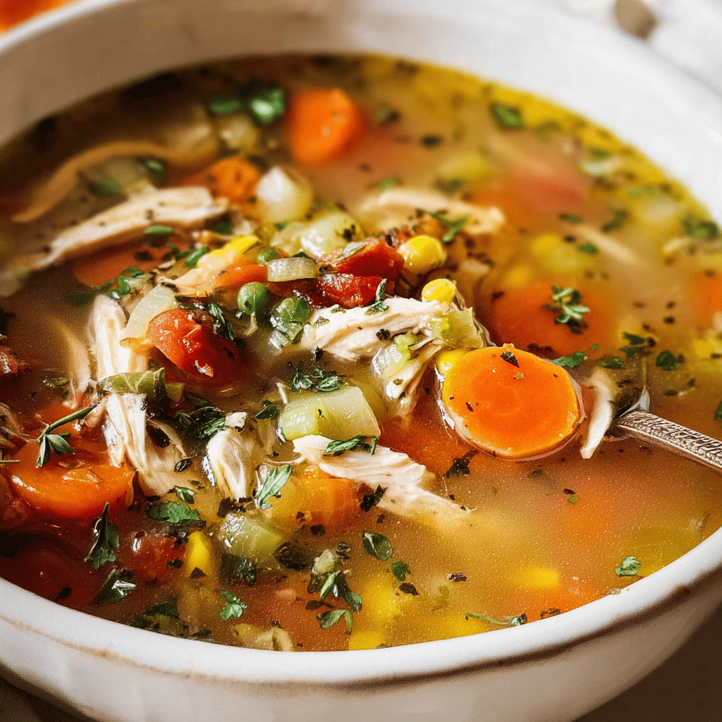 Turkey Vegetable Soup