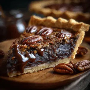 Dark Chocolate Pecan Pie
