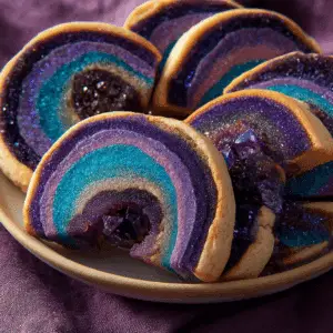 Magical Spiral Cookies – A Whimsical Treat Bursting with Color