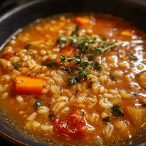 Vegetable Barley Soup