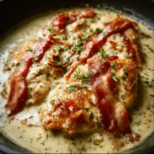 Slow Cooker Creamy Bacon Chicken